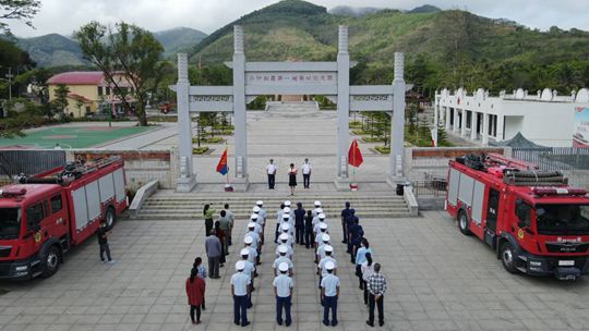 椰视频 | “弘扬革命精神 传承红色基因”——白沙消防救援大队举行教育基地挂牌仪式