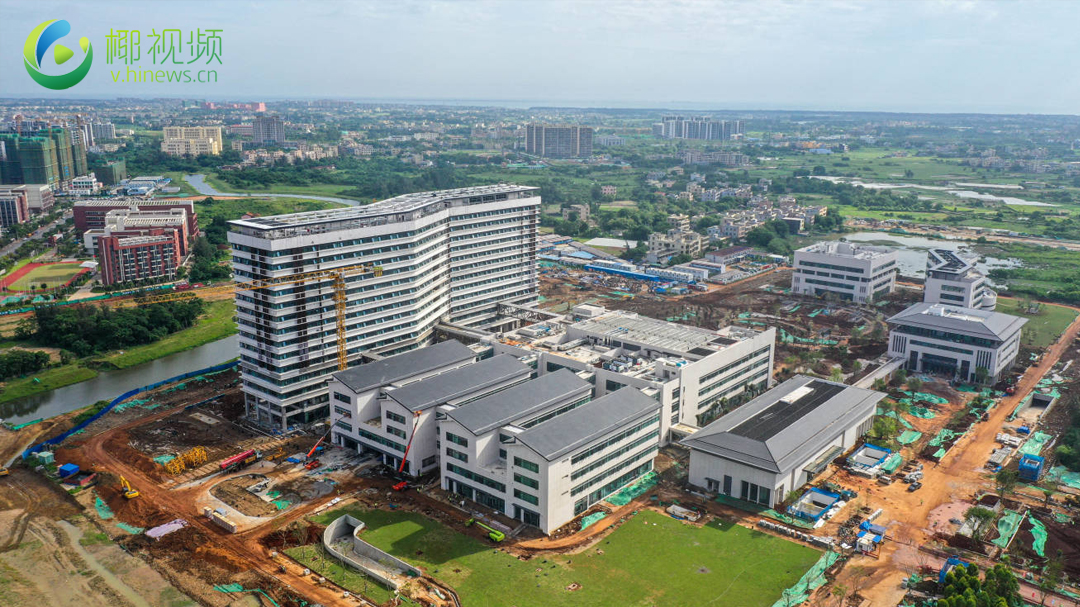 瞰海南 | 海南省中医院新院区项目即将完工
