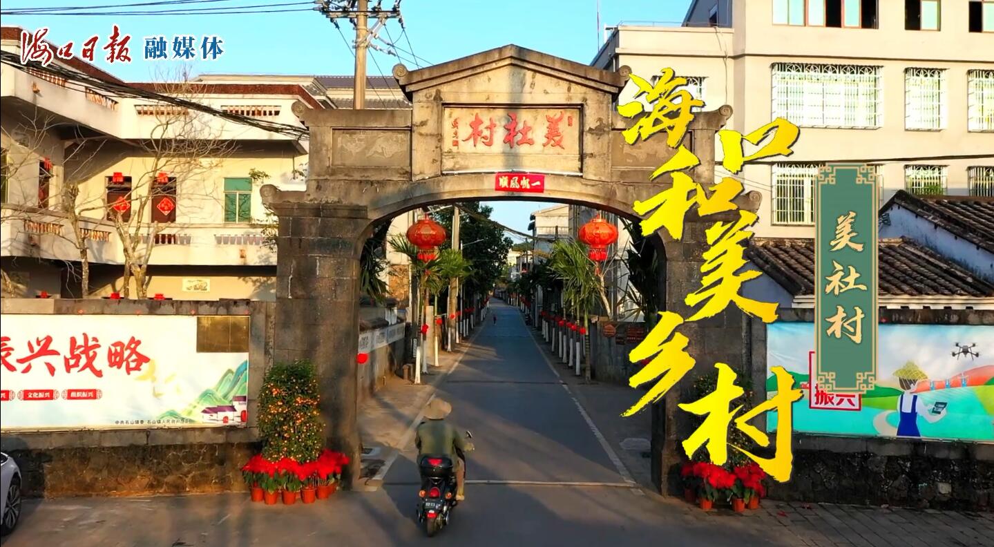 来！一组视频带你“云游”海口和美乡村~（海口和美酒店）