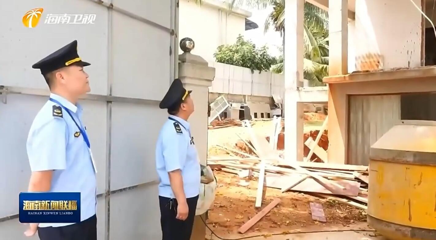 海口：整治小区违建 创建“和美”小区（海口市美和小区）